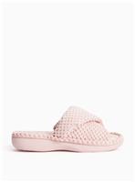 Popcorn Pink Cupsole Slippers S