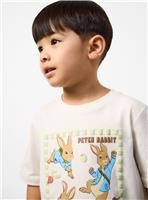 Mini Me Peter Rabbit Print Pyjamas 6-7 years