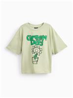 Green Green Day Band Graphic T-Shirt 2-3 years