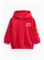 Disney Cars Lightning McQueen Red Hooded Sweatshirt 4-5 years