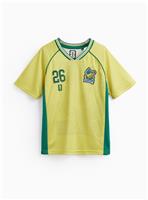 Yellow Brazil Football Top 2 years