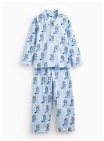 Blue Bluey Traditional Pyjamas 2-3 years