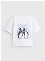 White Fleetwood Mac Graphic T-Shirt 3-4 years