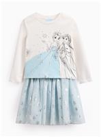 Disney Frozen Long Sleeve Top & Skirt Set 5-6 years