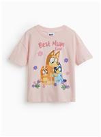 Pink Mother's Day Bluey Graphic T-Shirt 6-7 years