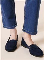 DOROTHY PERKINS Wide Fit Lara Penny Loafers Navy 6