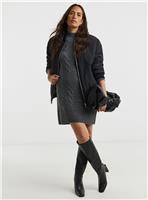 JD WILLIAMS Sponge Cable Jumper Dress Grey 8-10