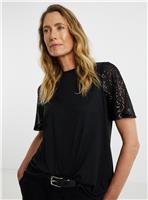 JD WILLIAMS Sequin Sleeve T Shirt 30