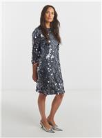 JD WILLIAMS Disc Sequin Shift Dress 32