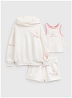 Cream Disney Lilo & Stitch Print 3-Piece Sweat Set 5 years