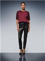 WALLIS Devore Velvet Puff Sleeve Top 16