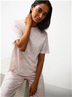 Tu X Scion Pink Looting Fruits Printed Pyjamas S