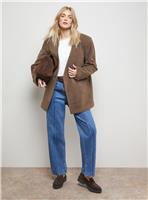 OASIS Collarless Blazer Coat 14