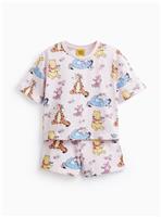 Pink Disney Winnie The Pooh Shortie Pyjamas 6-7 years