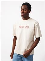 Neutral Guns N Roses Graphic Relaxed Fit T-Shirt L