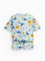 Blue Disney Lilo & Stitch Print Shortie Pyjamas 12-13 years