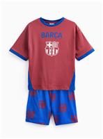 Red Barcelona Football Shortie Pyjamas 5-6 years