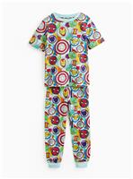 Avengers Icons Print Short Sleeve Pyjamas 6-7 years