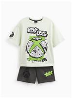 Green XBOX Print Shortie Pyjamas 12-13 years