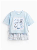Blue Miffy Print Shortie Pyjamas 6-7 years