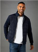 BURTON Navy Hybrid Padded Jacket S