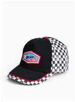 Black Hot Wheels Print Baseball Cap 10-13 years