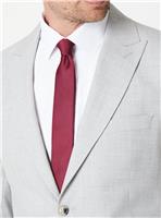 BURTON Claret Burgundy Slim Tie One Size