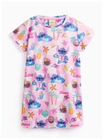 Pink Lilo & Stitch Print Sleep Tee 9-10 years