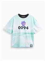 Green Pokemon Gengar Print T-Shirt 8 years