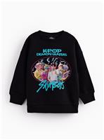 Black KPop Demon Hunters Sweatshirt 9 years