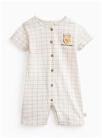 Winnie The Pooh Print Short Sleeve Romper 6-9 months