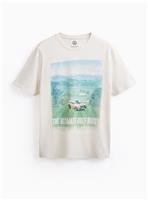 Cream Volkswagen Golf Graphic T-Shirt XXL