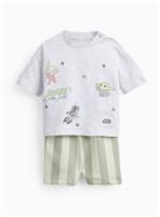 Star Wars Print T-Shirt & Shorts Set 6-9 months