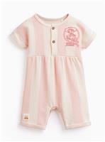 Pink Stripe Toy Story Print Short Sleeve Romper 18-24 months