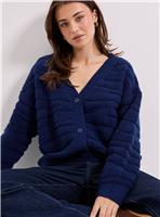 DOROTHY PERKINS Chunky Trim Zebra Cardigan S