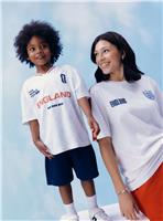 White Official FIFA England Print Football T-Shirt 11 years
