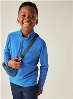 REGATTA Hot Shot Half Zip Fleece Blue 3-4 Years