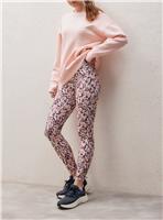 REAKTIV Blurred Print High Waisted Everyday Full Length Legging M