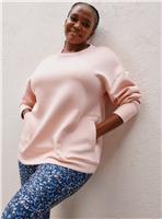 REAKTIV Pink Luxe Scuba Sweatshirt L