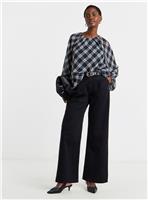 JD WILLIAMS Voile Volume Sleeve Blouse 32