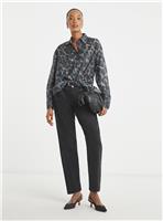 JD WILLIAMS Oversized Voile Leopard Print Shirt 10