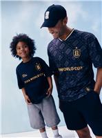 Black Official FIFA Graphic Mini Me T-Shirt 8 years