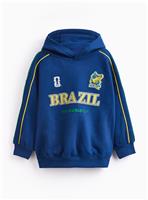 Blue Official FIFA Brazil Graphic Hoodie 8 years