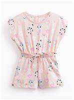 Pink Gabby's Dollhouse Print Short Sleeve Playsuit 2-3 years