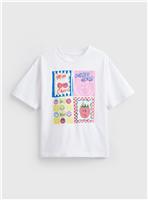 White SmileyWorld Graphic T-Shirt 14 years