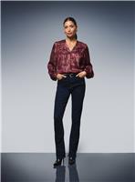 WALLIS Abstract Metallic Overhead Shirt 10