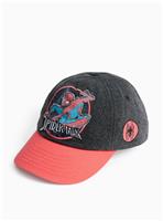 Black Spiderman Graphic Baseball Cap 3-5 years