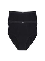 LOVE LUNA Ladies 2 Pair Pack Super Period Full Briefs 14-16