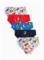 Cars Lightning McQueen Print Briefs 5 Pack 6-7 years