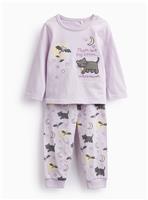 Halloween That's Not My... Kitten Cotton Lilac Pyjama Set 6-9 months